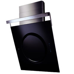 Elica Collection IO Chimney Cooker Hood, Stainless Steel / Black